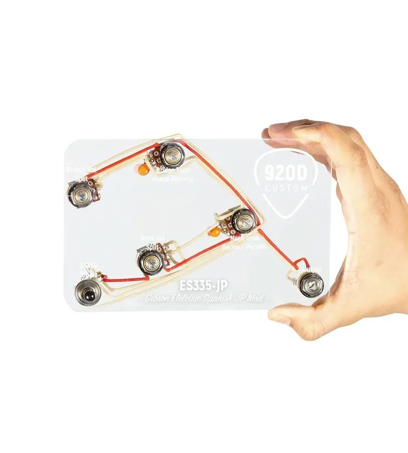 Жгут проводов 920D Custom ES-335 Twenty-One Tone Upgraded Wiring Harness — фото лота 1