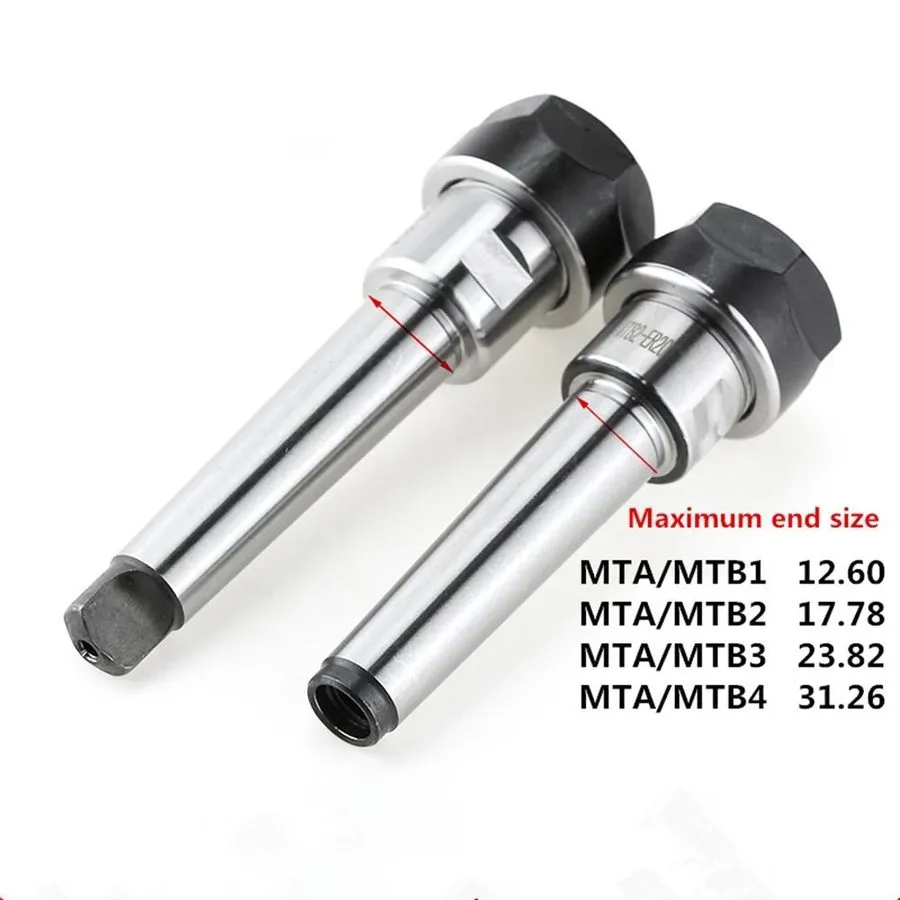 Режущий инструмент Collet Chuck Tool Holder MT1-MT4 Morse Taper Morse Lathe Spin