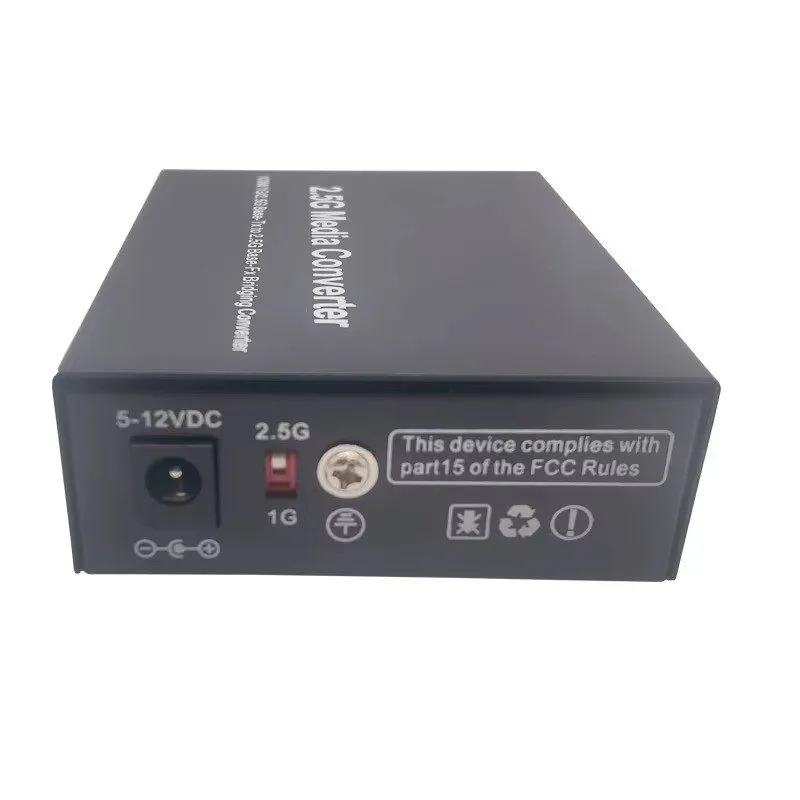 Трансивер Fiber Media Converter 2.5G/10G SFP to RJ45 Gigabit Transceiver E/GPON — фото лота 2