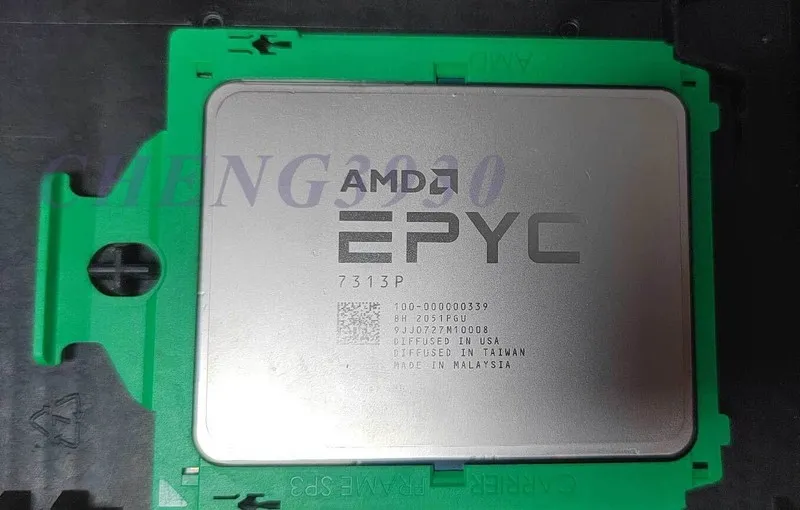 Процессор AMD epyc 7313p CPU processor 3.0-3.7ghz 16 core 128mb 155w sp3 (100-00