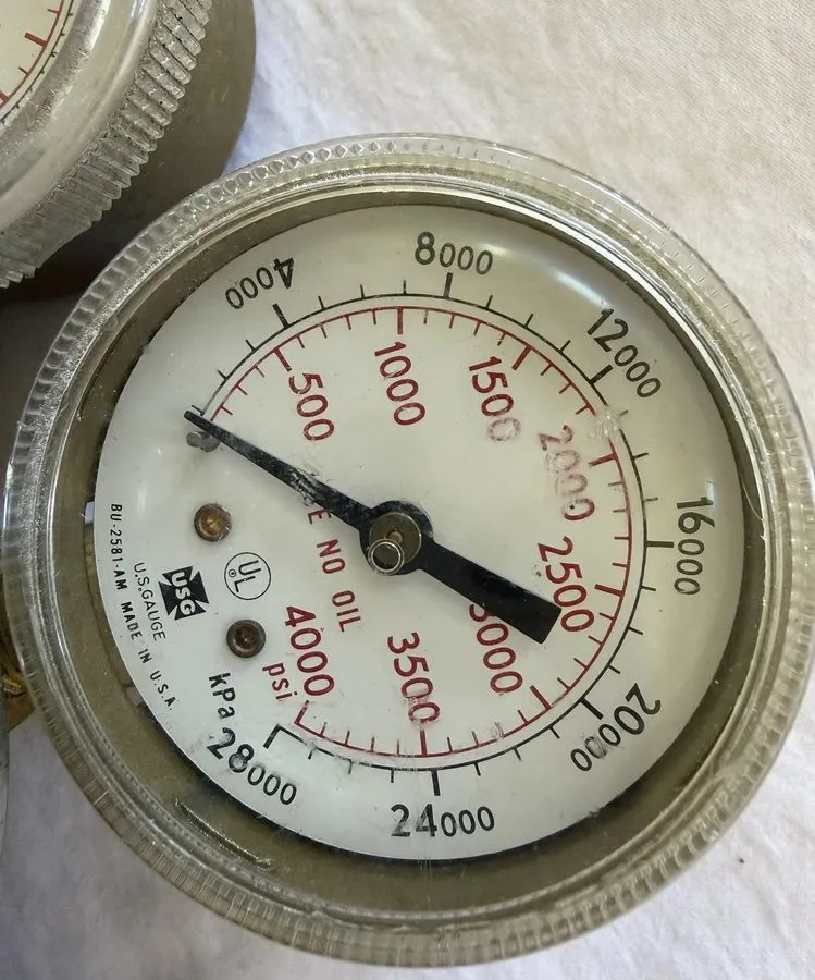 Трубопроводная арматура Harris Compressed Gas Regulator Model# 25-100 UL Listed — фото лота 2