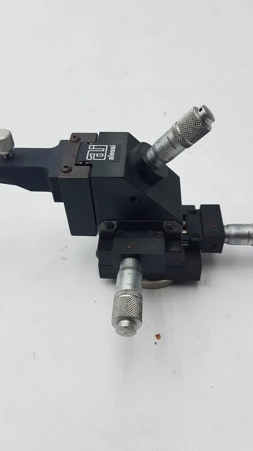 Микрометр Alessi Micromanipulator Magnetic Base Mitutoyo Micrometers MH-8460-57 — фото лота 1