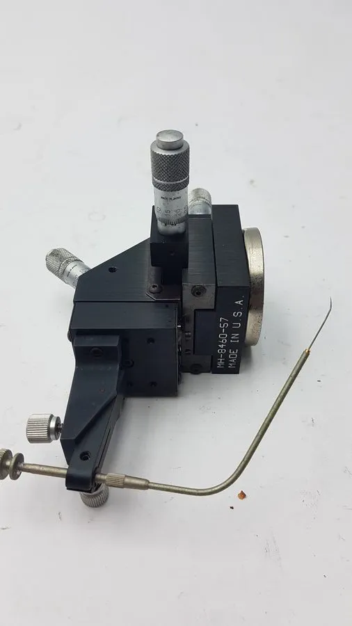 Микрометр Alessi Micromanipulator Magnetic Base Mitutoyo Micrometers MH-8460-57 — фото лота 2