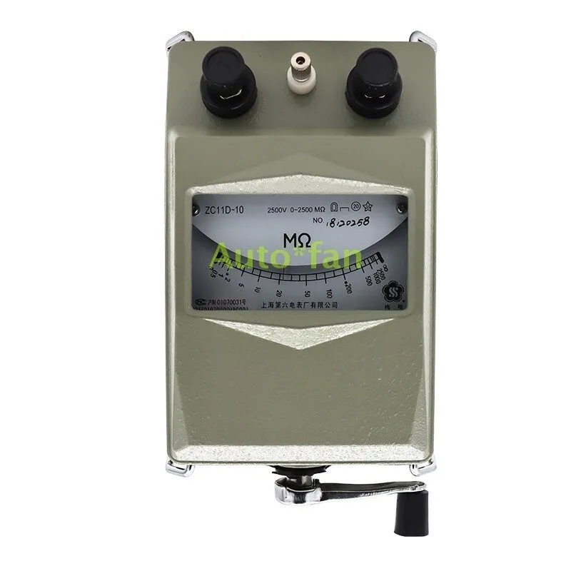 Тестер Hand Operated Megohmmeter ZC25B/ZC11D Insulation Resistance Tester