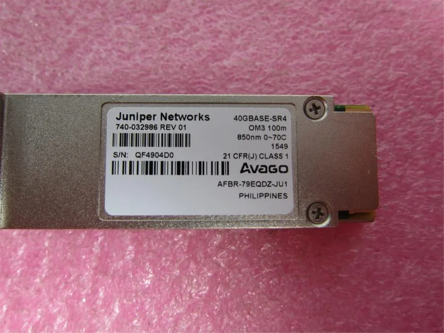 Трансивер Juniper QFX-QSFP-40G-SR4 compatible 740-067442 40GE QSFP+SR4 850nm 150 — фото лота 1