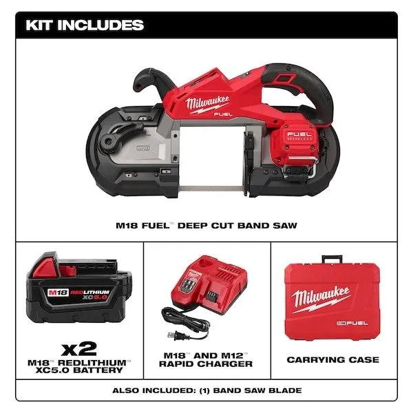 Оборудование ЧПУ MILWAUKEE 2929-22 M18 FUEL DEEP CUT BAND SAW KIT
