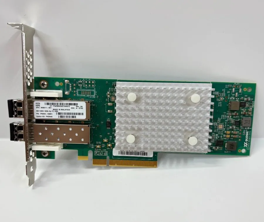 Контроллер HP 853011-001 P9D94A SN1100Q QLE2692 16GB Dual Port FC HBA