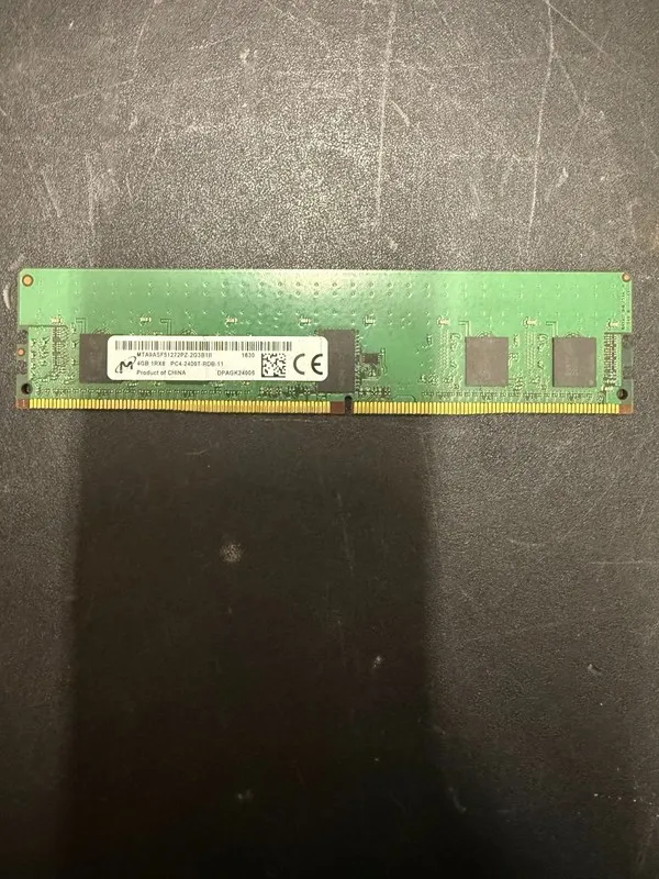 Модуль памяти Micron 4GB DDR4-2400 ECC Registered RDIMM RAM MTA9ASF51272PZ-2G3B1