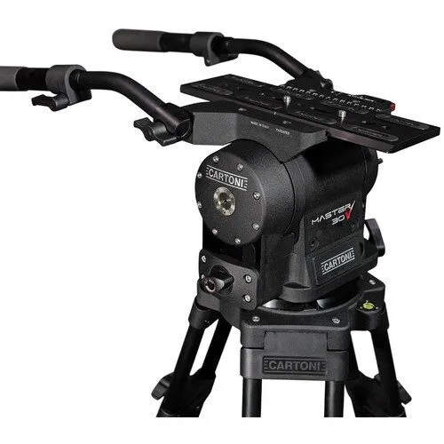 Оборудование видеонаблюдения Cartoni Master 30 Head with K701 Tripod and Mid-Lev — фото лота 1