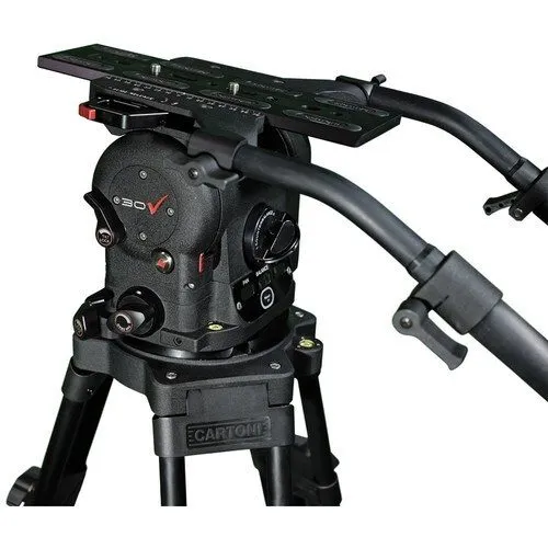 Оборудование видеонаблюдения Cartoni Master 30 Head with K701 Tripod and Mid-Lev — фото лота 2