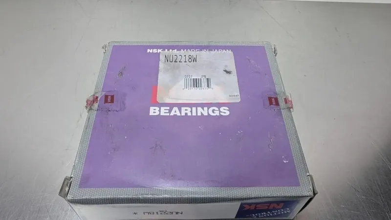 Подшипник NSK NU2218W Cylindrical Roller Bearing 90mm ID 160mm OD 40mm Wide