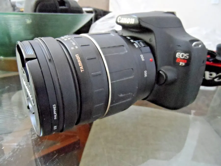 Объектив CANON EOS REBEL T5 DIGITAL CAMERA BUNDLE 28-300 TAMRON LENS 18 MEGAPIXE