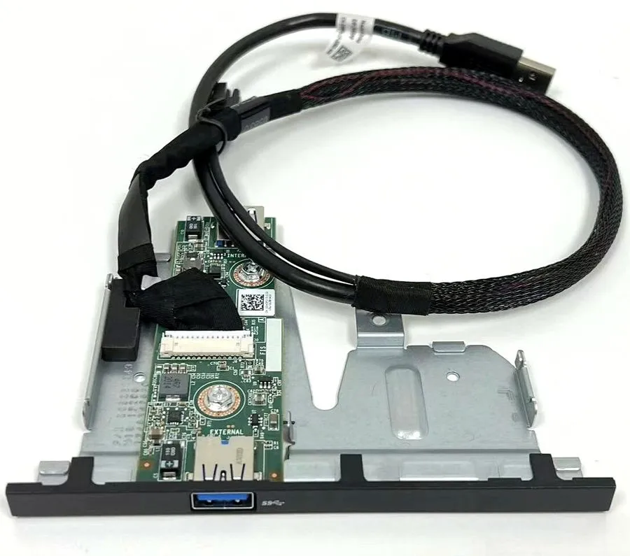 Сервер DELL POWEREDGE R640 Server Front Panel USB 3.0 Module with Cable 0W2F0 J9