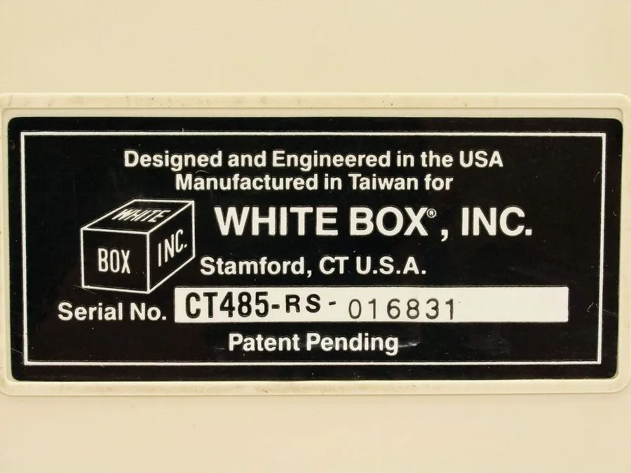 Датчик температуры Vintage White Box Chart Recorder CT485-RS Humidity Paper Grap — фото лота 2