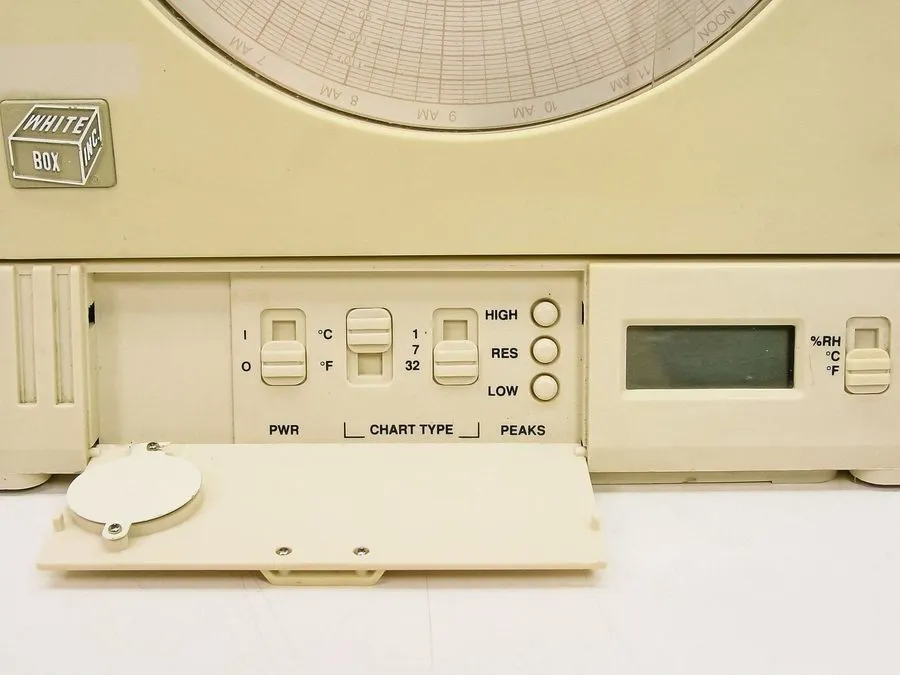 Датчик температуры Vintage White Box Chart Recorder CT485-RS Humidity Paper Grap — фото лота 3