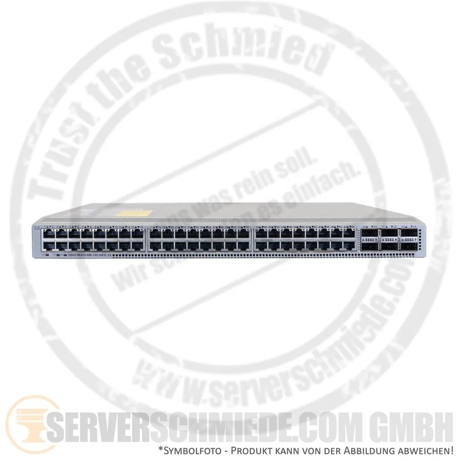 Трансивер Cisco Nexus N9K-C93108TC-EX 48x 10GbE RJ-45 copper 6x 100GbE QSFP28 L3