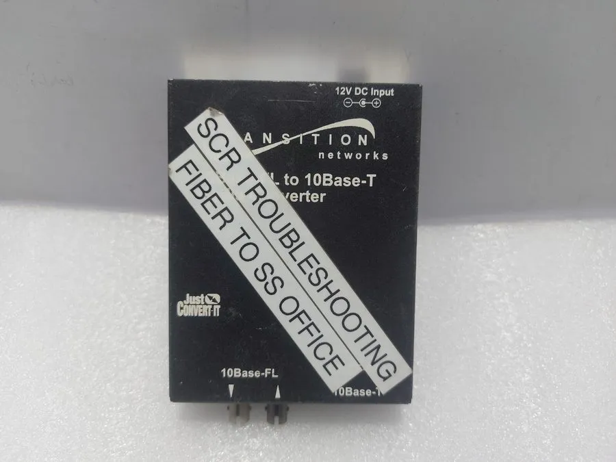 Медиаконвертер TRANSITION NETWORKS J/FE-CF-02 MEDIA CONVERTER NSNP
