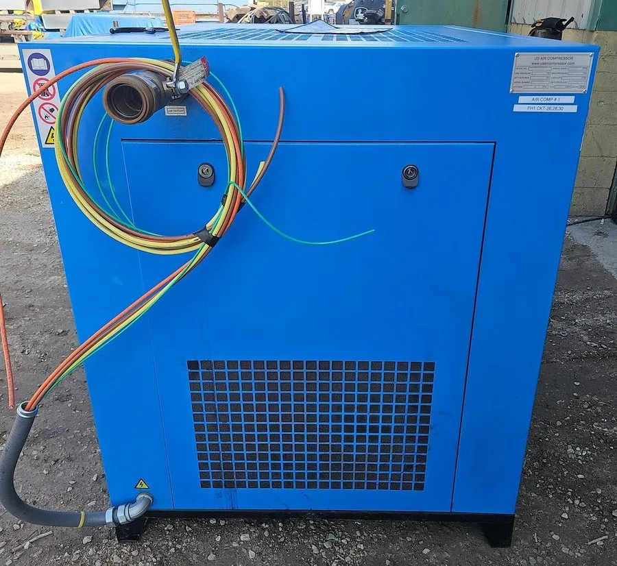Компрессор 2022 US Air US50D55 50-HP VSD Rotary Screw Air Compressor 6k Hrs 230  — фото лота 2
