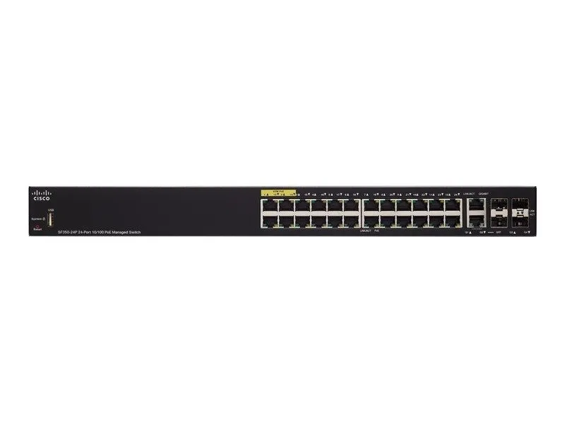 Коммутатор Cisco SF350-24P-K9-NA Switch