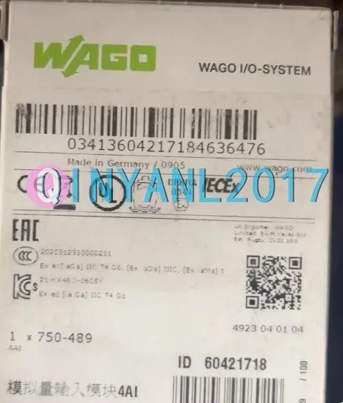 Контроллер WAGO 750-489 Logic Controller Module Fast