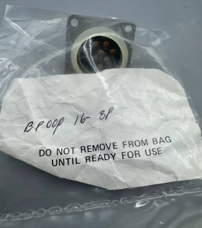 Разъём Amphenol BP00P-16-8P Circular Connector 8 Pin Wall Mount Receptacle MIL-D — фото лота 2