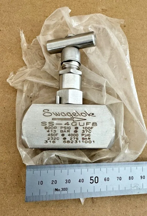 Клапан Swagelok SS-4GUF8 SS General Utility Service Needle Valve FNSP