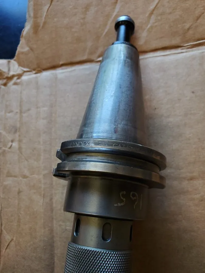 Режущий инструмент Lyndex Cat 40 Drill Chuck Tool Holder Cat40-KLD1/4-85 — фото лота 1