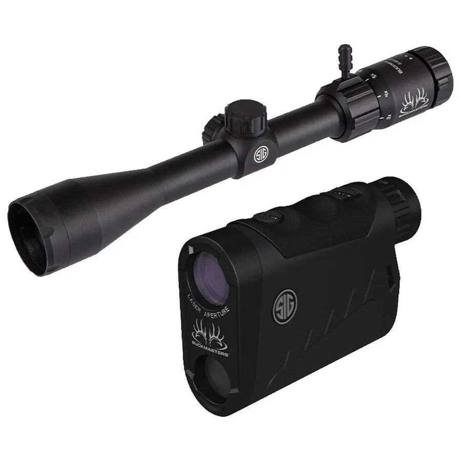 Оптико-электронная система Sig Sauer Buckmasters 1500 Laser Rangefinder & 3-9x40
