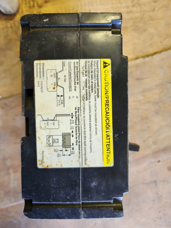 Автоматический выключатель Square D FAL34030 480 V AC 250 V DC 30 A 3 P Circuit