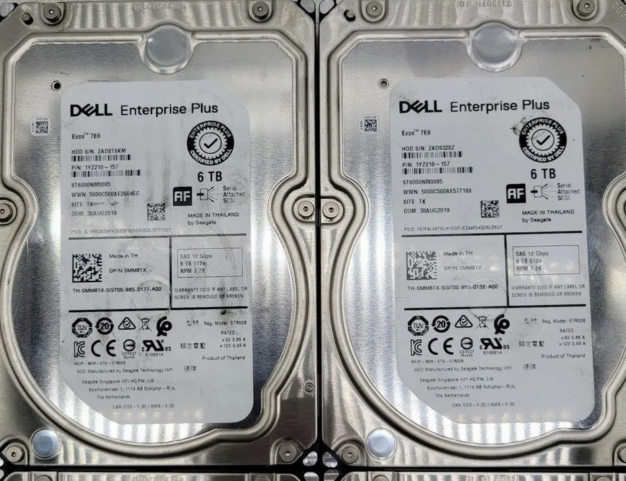 Жёсткий диск Seagate Exos 7E8 6TB 3.5" Enterprise SAS 12Gb/s HDD ST6000NM0095 72