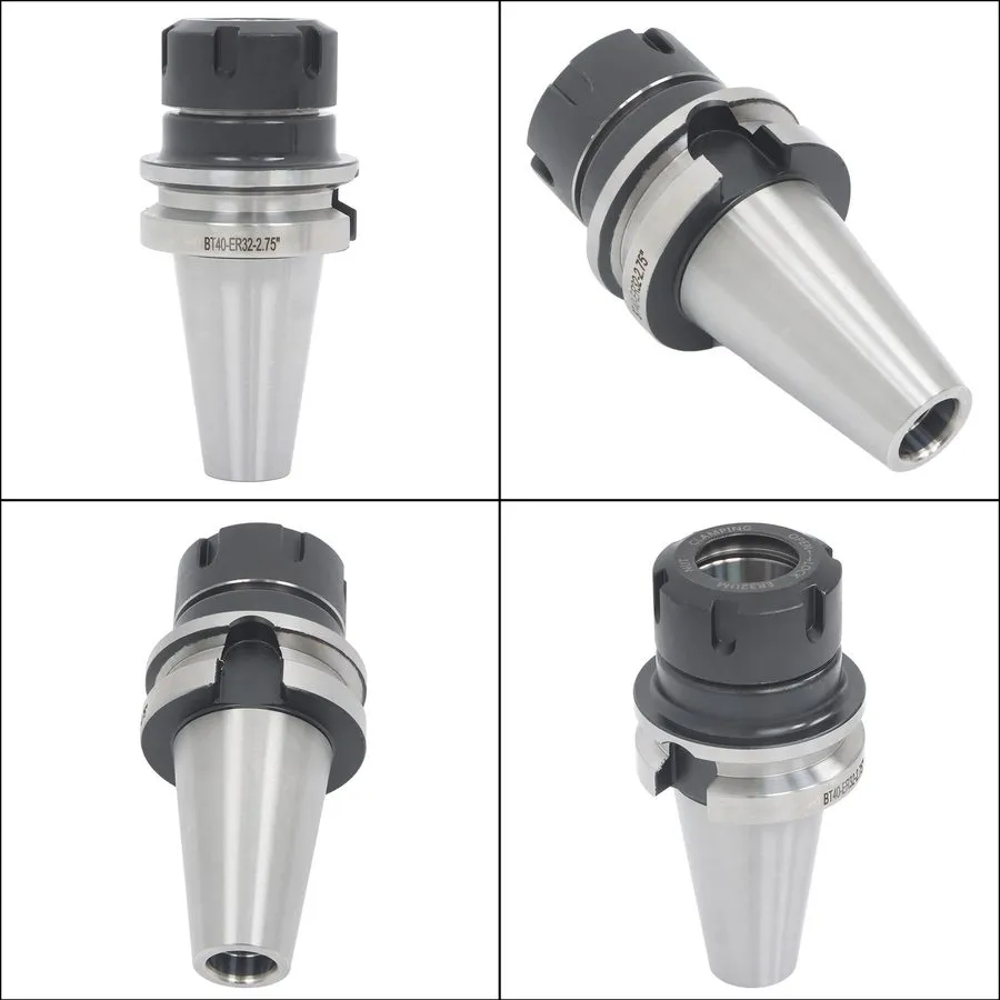 Режущий инструмент BT40-ER32 COLLET CHUCKS W. 4" LONG GAGE LENGTH---3 CHUCKS --- — фото лота 2