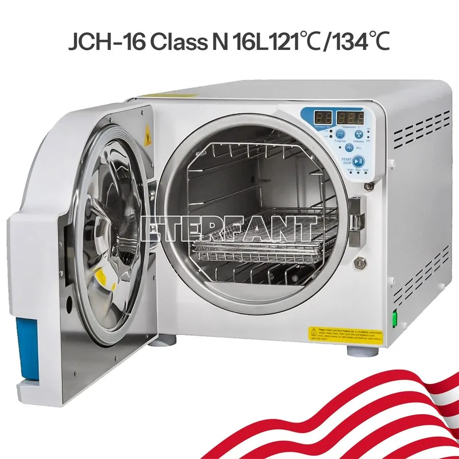 Стерилизатор ETERFANT Dental Medical Autoclave Steam Sterilizer Drying Function 