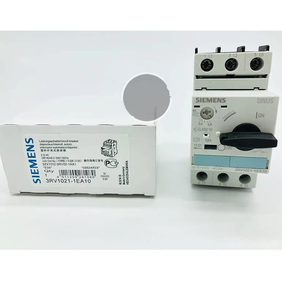 Автоматический выключатель 3RV1021-1EA10 Motor Protection Circuit Breaker 2.8-4A