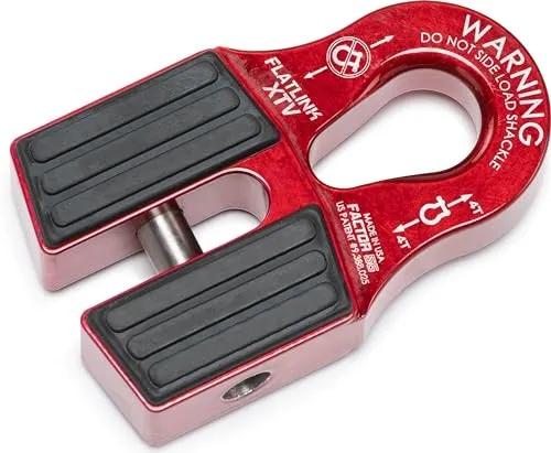 Такелажная скоба Factor 55 00070-01 Flatlink Xtv Winch Shackle Mount Red