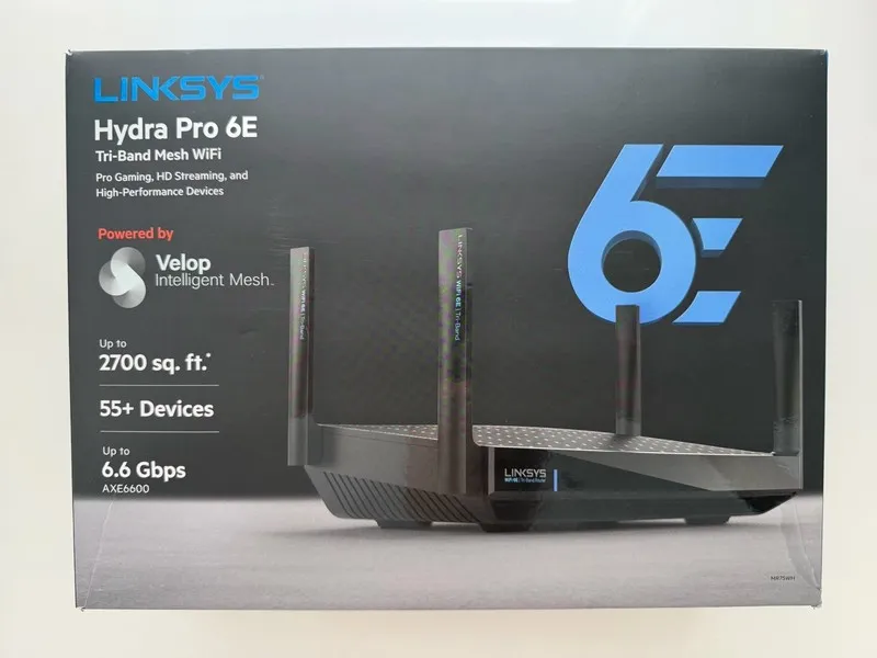 Маршрутизатор Linksys Hydra Pro 6E MR75WH AXE6600 Tri-Band WIreless Router