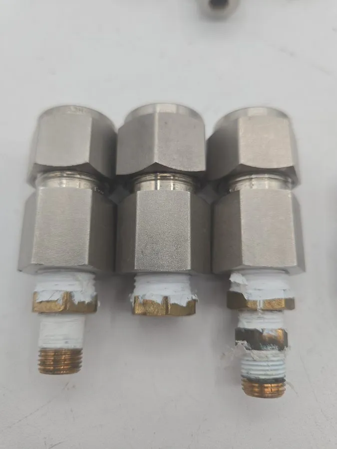 Фитинг Swagelok 316 Stainless Fitting Lot SS-810-7-4 SS-810-NFSET SS-601-PC SS-8 — фото лота 1