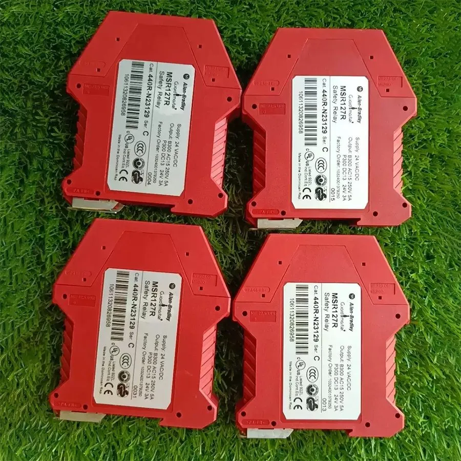 Реле безопасности Allen Bradley 440R-N23129 Safety Relay, MSR127RP, 24V AC/DC