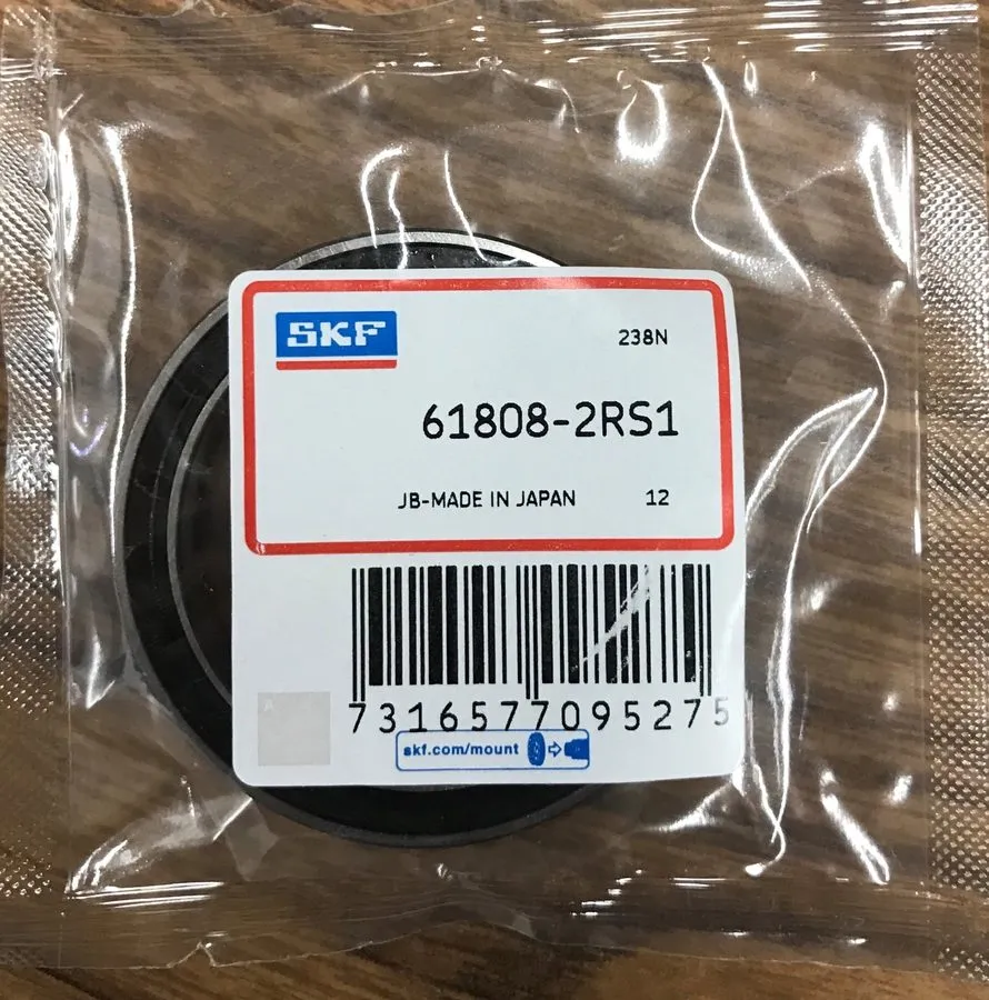 Подшипник 61808-2RS1 SKF Miniature Ball Bearing 40x52x7mm — фото лота 1