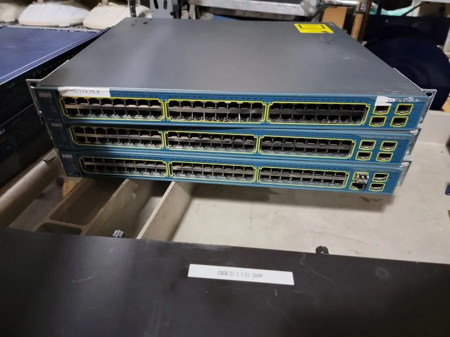 Коммутатор Cisco Catalyst 3560G WS-C3560G-48TS-S 48-Port Ethernet Switch *Non-Po