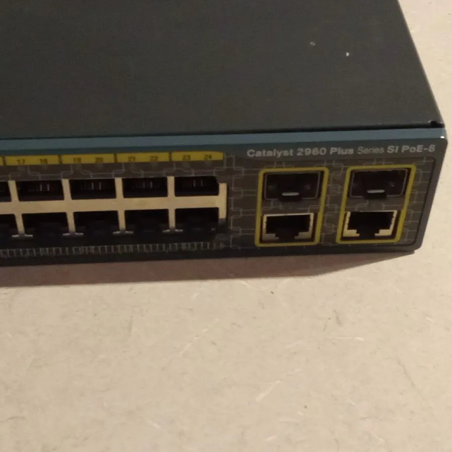 Коммутатор Cisco Catalyst 2960 C Series PoE Switch 20 Port 2 SFP