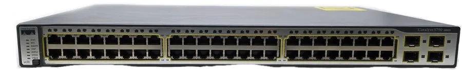Коммутатор Cisco 3750 Series 48-Port Network Switch P/N: 3750-48TS-S