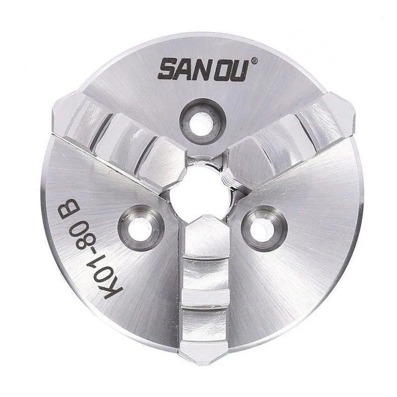 Режущий инструмент Lathe Chuck 3 Jaw Self Centering Milling Machine External Jaw — фото лота 2