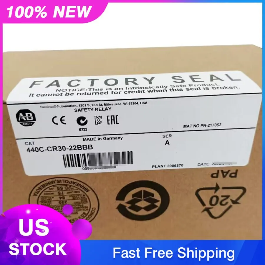 Реле безопасности Allen-Bradley Guardmaster CR30 Safety Relay 440C-CR30-22BBB 24