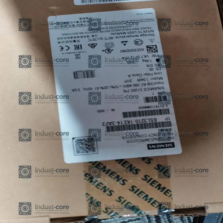 Частотный преобразователь Siemens Sinamics G120C PN 6SL3210-1KE14-3AF2 1.5kW