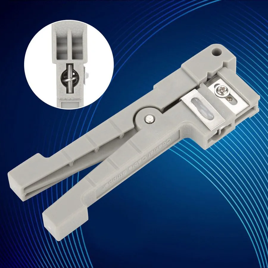 Стриппер Fiber Optic Cutter Tool 45-162 and 45-163 Coax Fiber Optical Cable Stri — фото лота 1