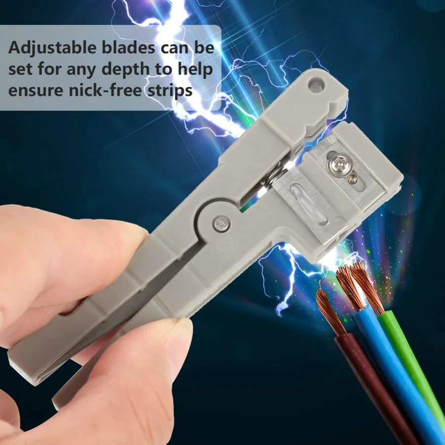 Стриппер Fiber Optic Cutter Tool 45-162 and 45-163 Coax Fiber Optical Cable Stri — фото лота 2