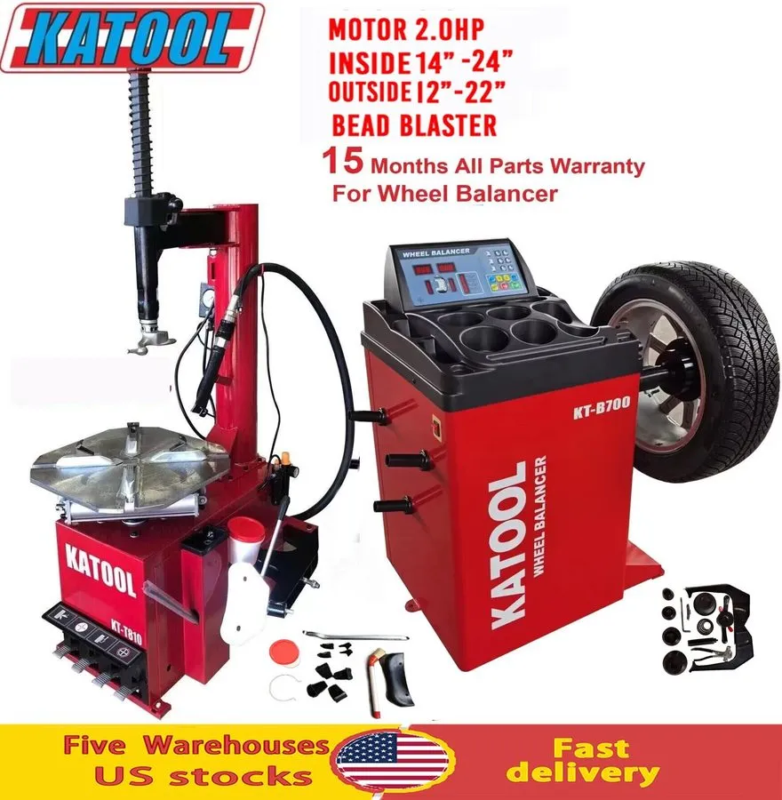 Балансировочный станок KATOOL Wheel Balancer Tire Machines для Precision Balanci