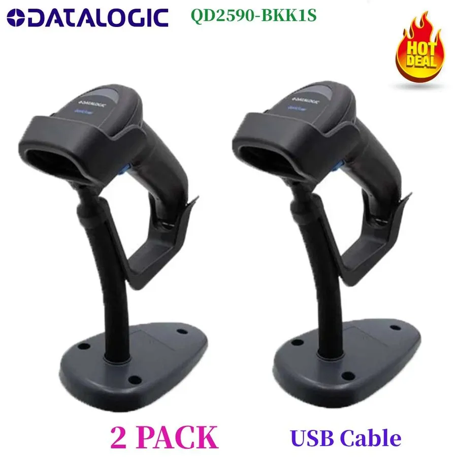 Сканер штрих-кода Datalogic QuickScan QD2590-BKK1S 1D 2D Handheld Imager Barcode