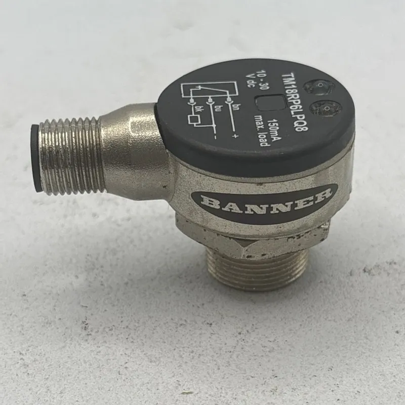 Фотоэлектрический датчик Banner TM18RP6LPQ8 Photoelectric Sensor EZ-BEAM 10-30VD — фото лота 1