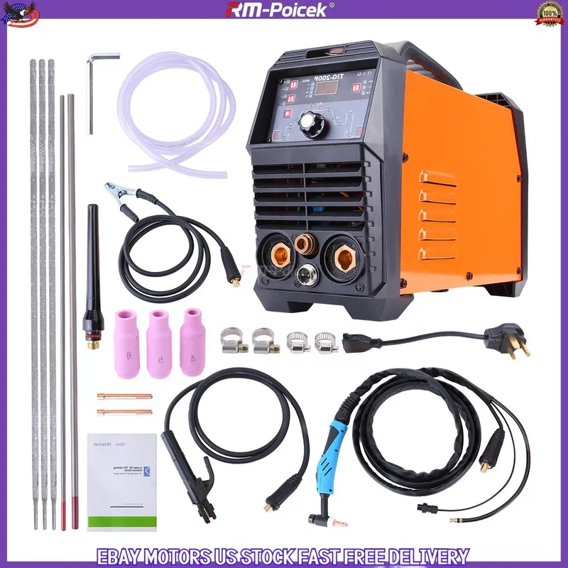 Сварочный аппарат ARCCAPTAIN TIG200P 200A Pulse TIG Stick Welder 5IN1 HF Spot 11